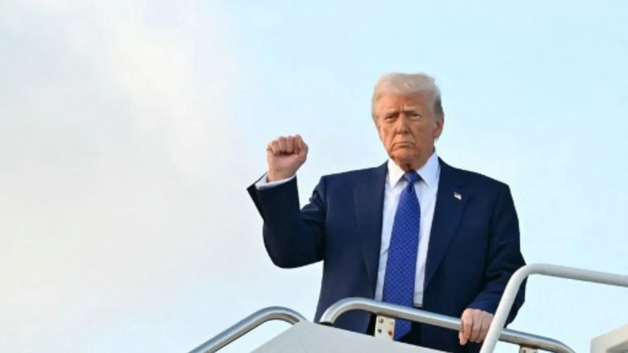  'Russia wants to stop barbarianism... It's senseless war': US President Donald Trump Photograph: (AFP) 