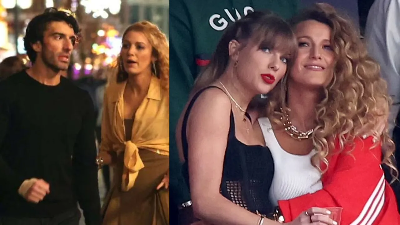  In the picture Blake Lively, Taylor Swift and Justin Baldoni Photograph: (x) 