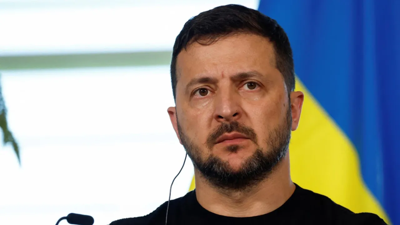 Ukrainian President Volodymyr Zelensky  Photograph: (Reuters) 