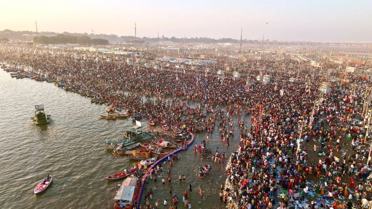  UP Police Takes Action Against Insta ID, Telegram Channel Over Objectionable Videos Of Women At Kumbh Photograph: (ANI) 