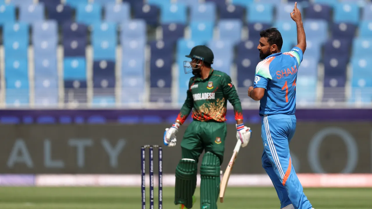  Mohammed Shami creates history Photograph: (X/BCCI) 