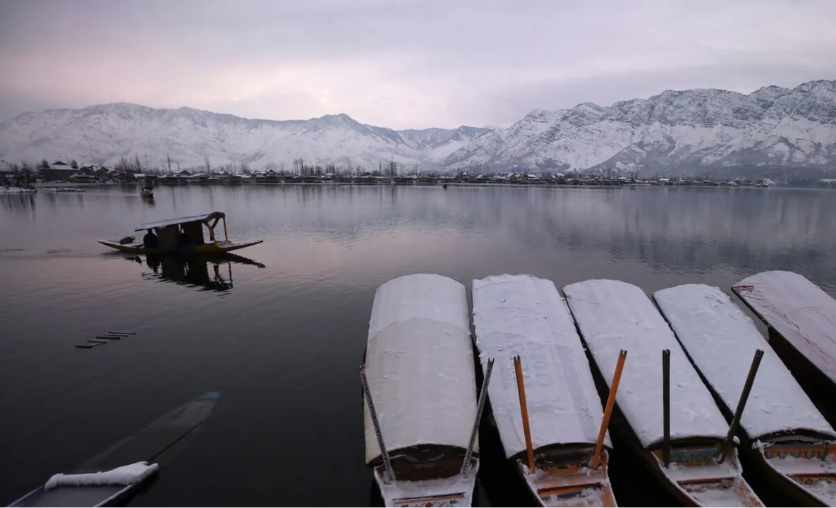  A file photo of a winter morning in Kashmir Photograph: (Reuters) 