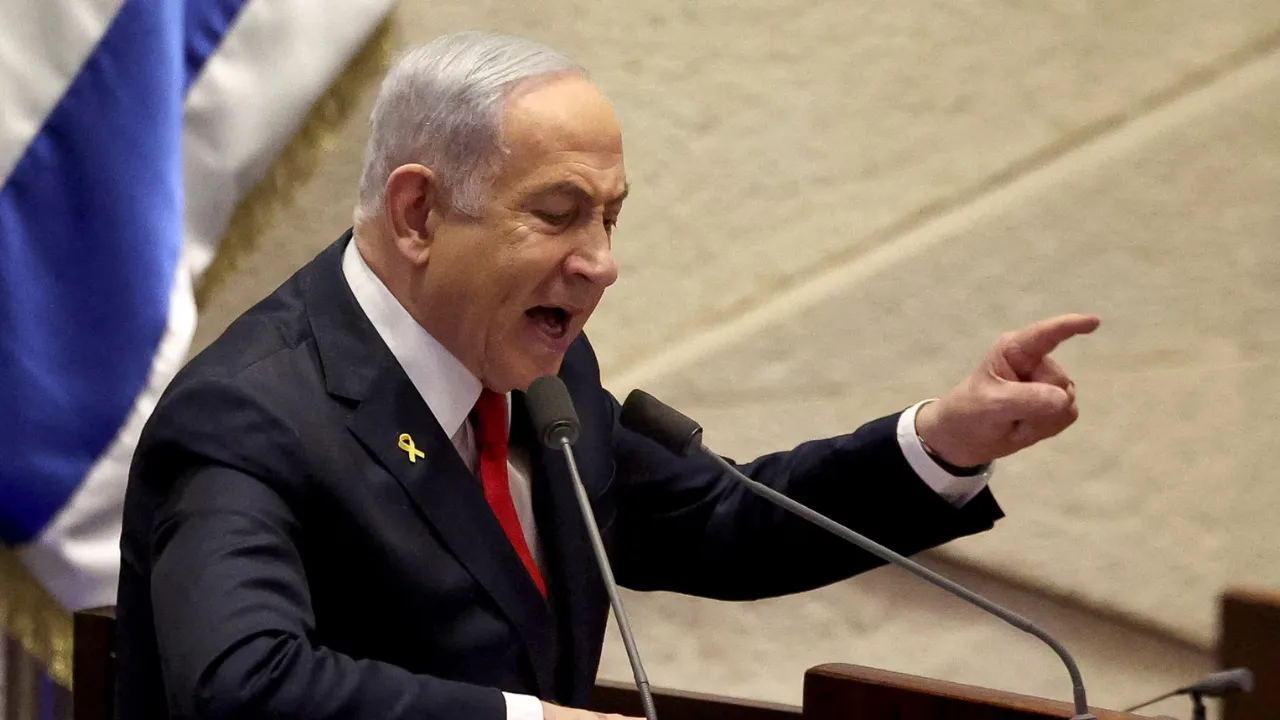  Israeli Prime Minister Benjamin Netanyahu Photograph: (Reuters) 