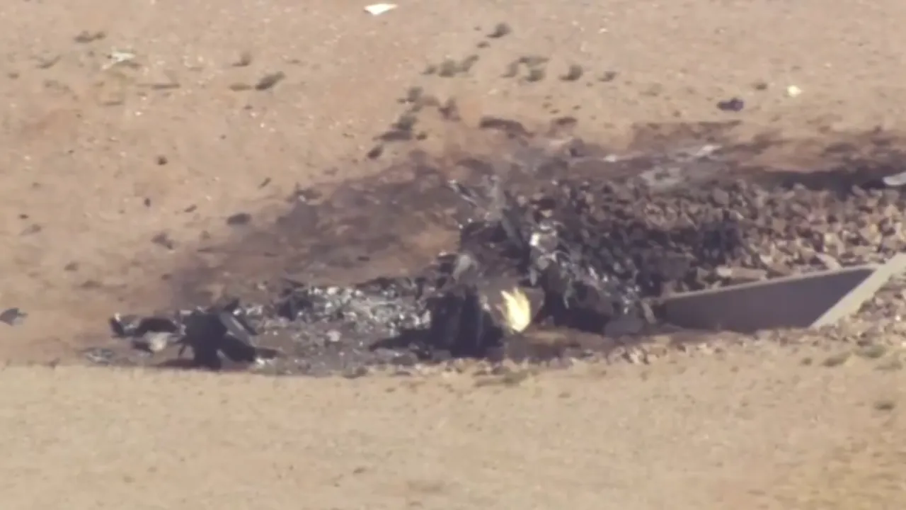  Mid-air crash in Arizona. Photograph: (X) 