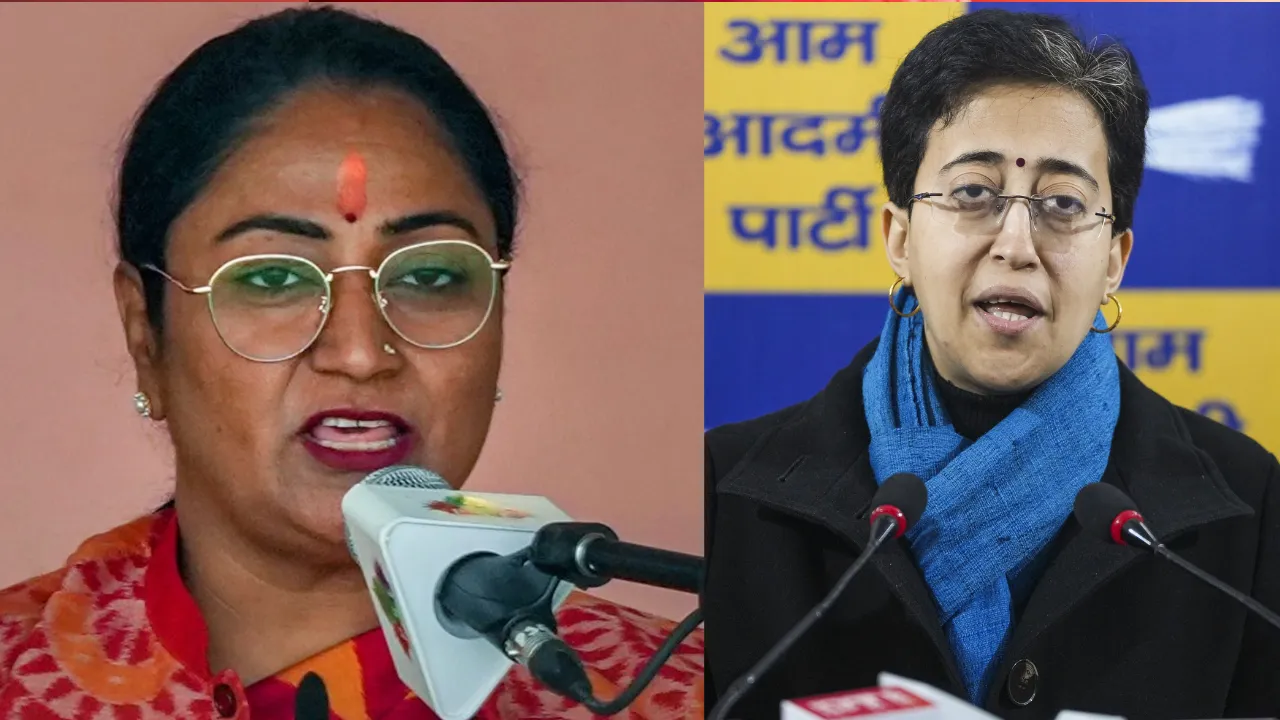  In a video posted on the social media platform X on Thursday (Feb 20), Atishi accused that the BJP has promised to pass the scheme in the first cabinet meeting itself to give ₹2,500 ($28.84) to Delhi women.  Photograph: (PTI) 