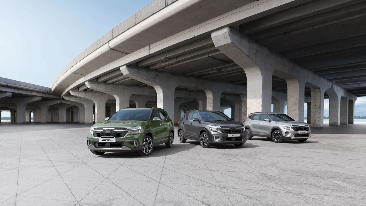  Updated 2025 Kia Seltos launched; gets three new variants starting at INR 11.13 lakhs Photograph: (Kia) 