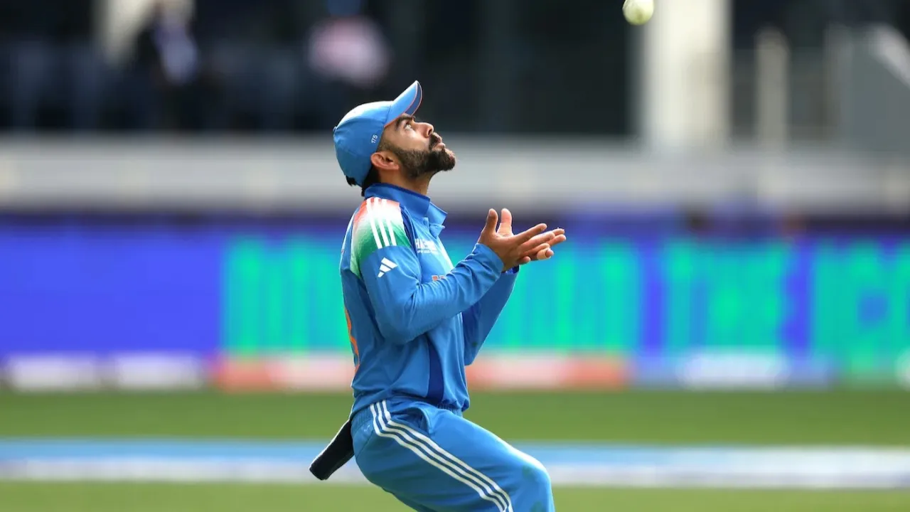  Virat Kohli now has joint most catches for India in ODIs Photograph: (ICC) 
