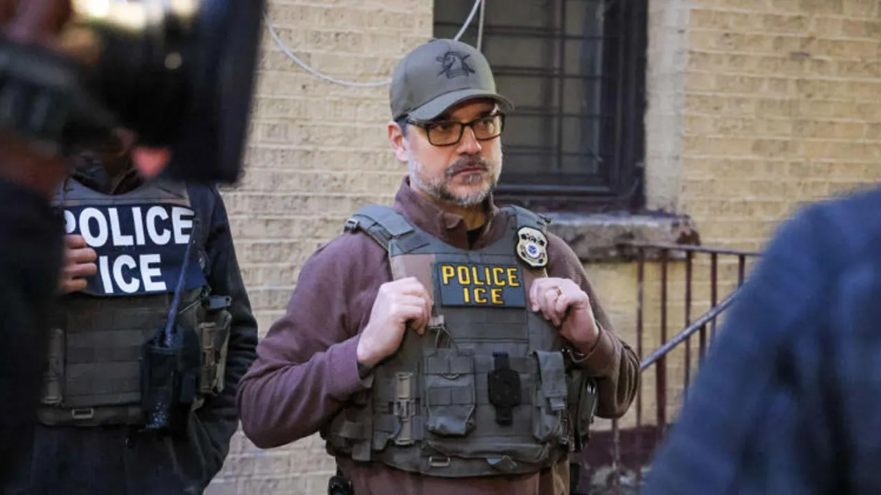  US President Donald Trump has reassigned the acting head of US Immigration and Customs Enforcement (ICE) after the agency's apparent slower performance in arresting and deporting the immigrants.  Photograph: (Reuters ) 