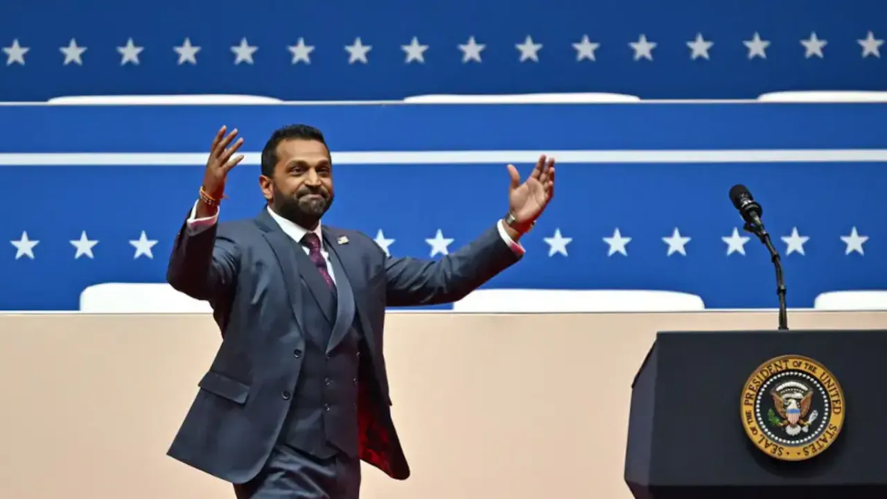  Indian-American Kash Patel, confirmed by the US Senate to head the Federal Bureau of Investigation (FBI), traces his roots to Bhadran village in Gujarat's Anand district.  Photograph: (AFP) 