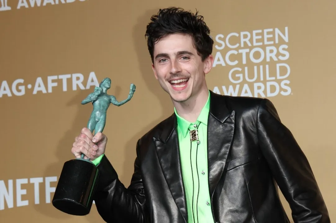  Timothée Chalamet Photograph: (AFP) 