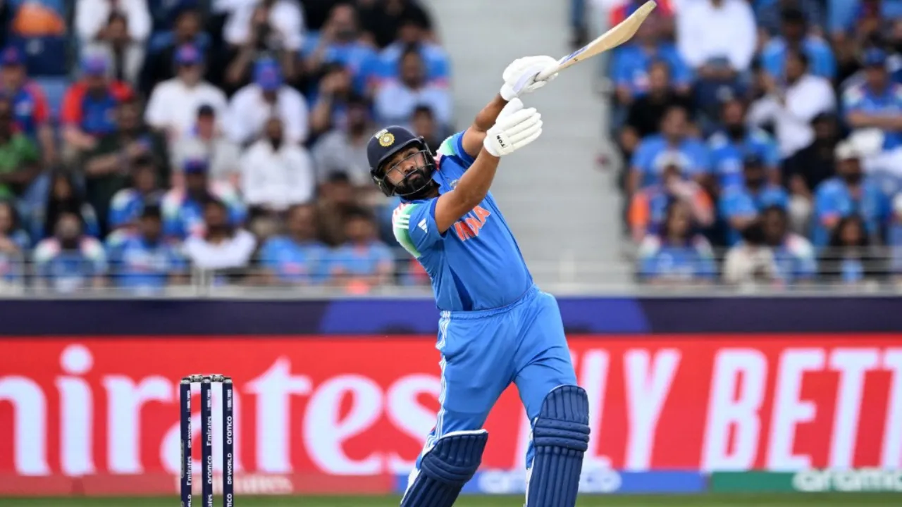  Champions Trophy: Rohit Sharma got out after scoring 20 runs vs Pak. Photograph: (AFP) 