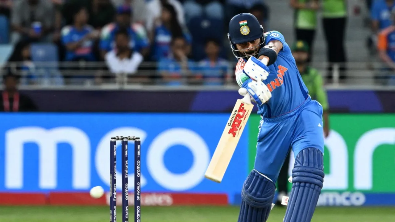 Virat Kohli  Photograph: (AFP) 