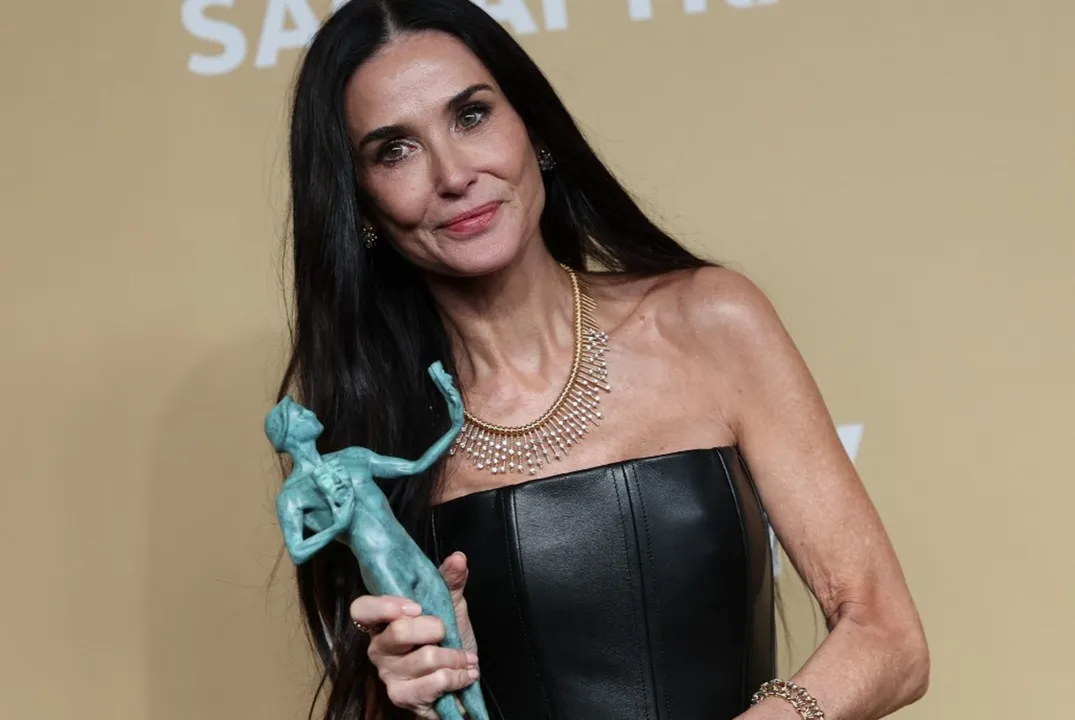  Demi Moore Photograph: (AFP) 