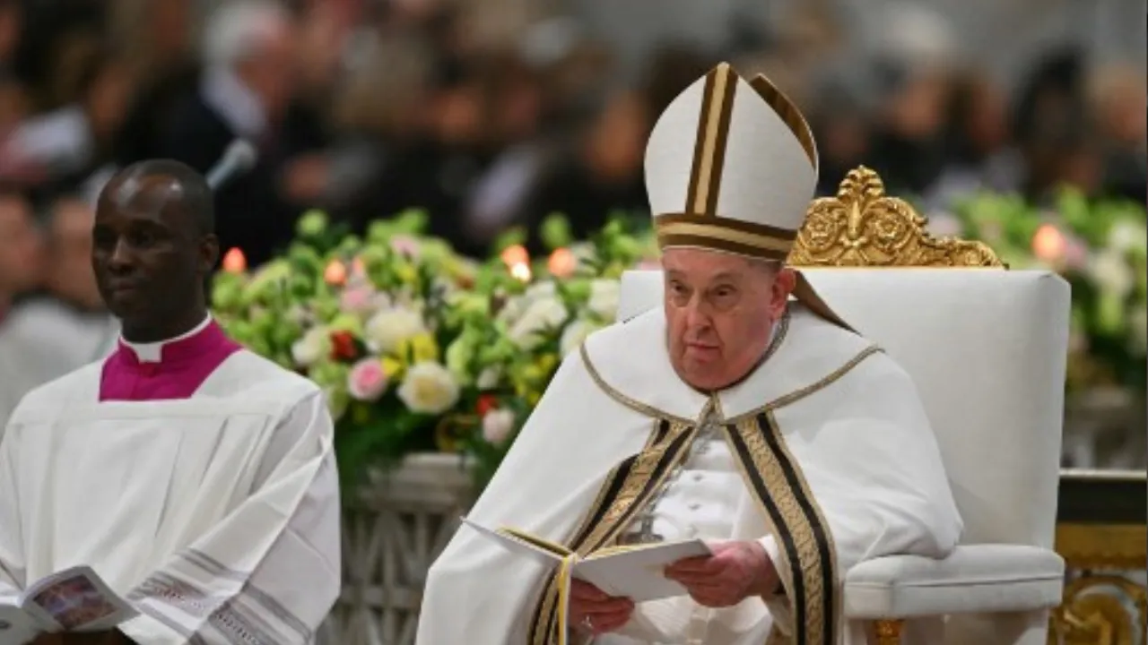  A new pope is chosen when the incumbent dies or resigns. Pope Benedict XVI was the firs ever pope to resign in 2013 in around 600 years.  Photograph: (AFP) 