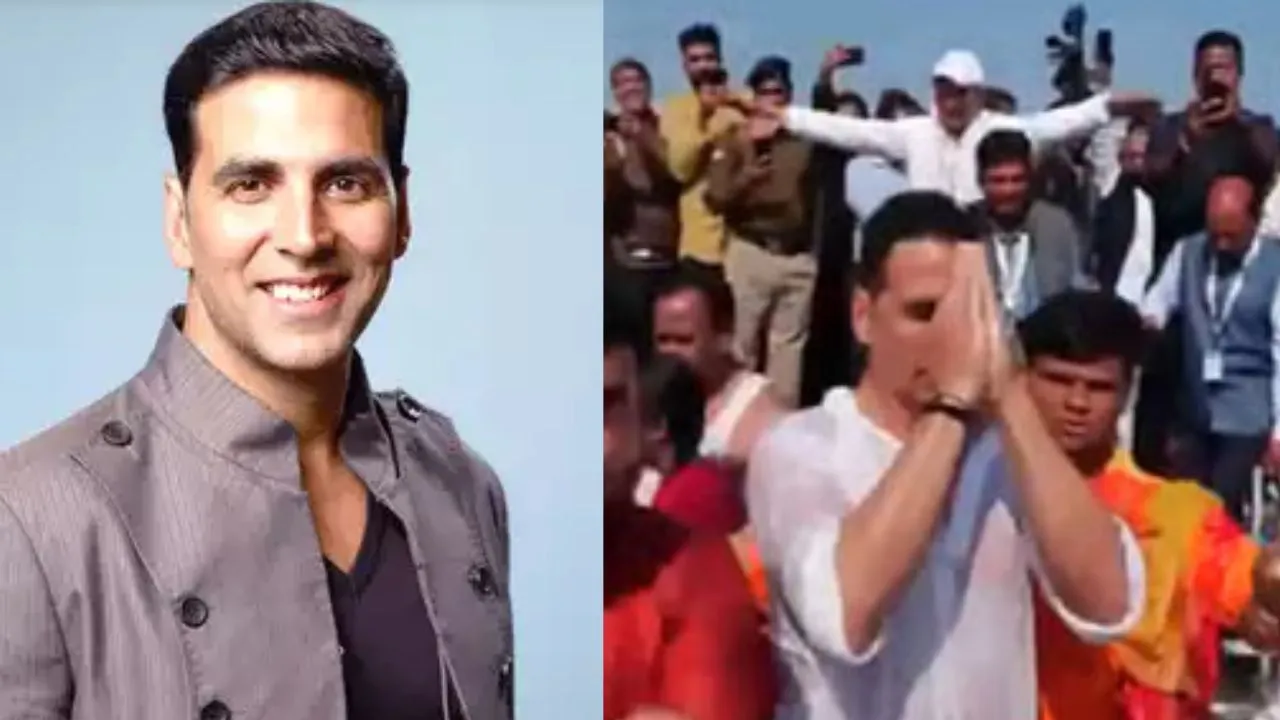  Akshay Kumar at Maha Kumbh Photograph: (X) 