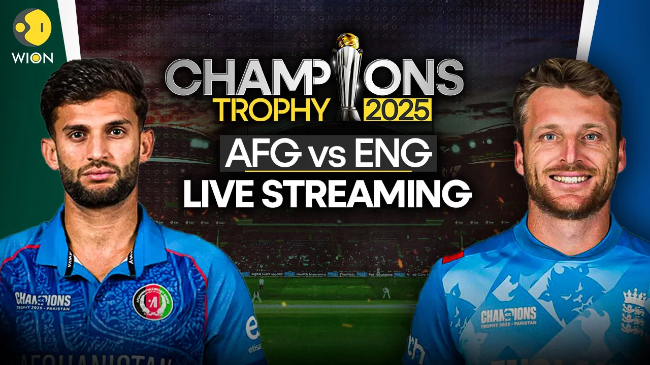  Afghanistan vs England Champions Trophy 2025 Live Streaming, Match Details, Squad, and How to Watch Online 