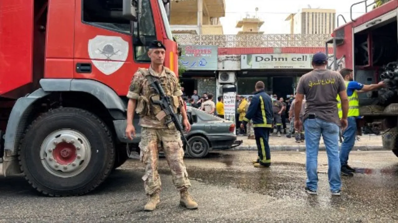  Mossad chief calls pager operation ‘turning point’ in fighting against Hezbollah  Photograph: (AFP) 