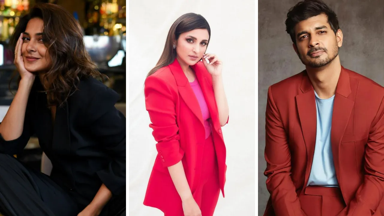  File images of Jennifer Winget, Parineeti Chopra and Tahir Raj Bhasin Photograph: (Instagram/Netflix) 
