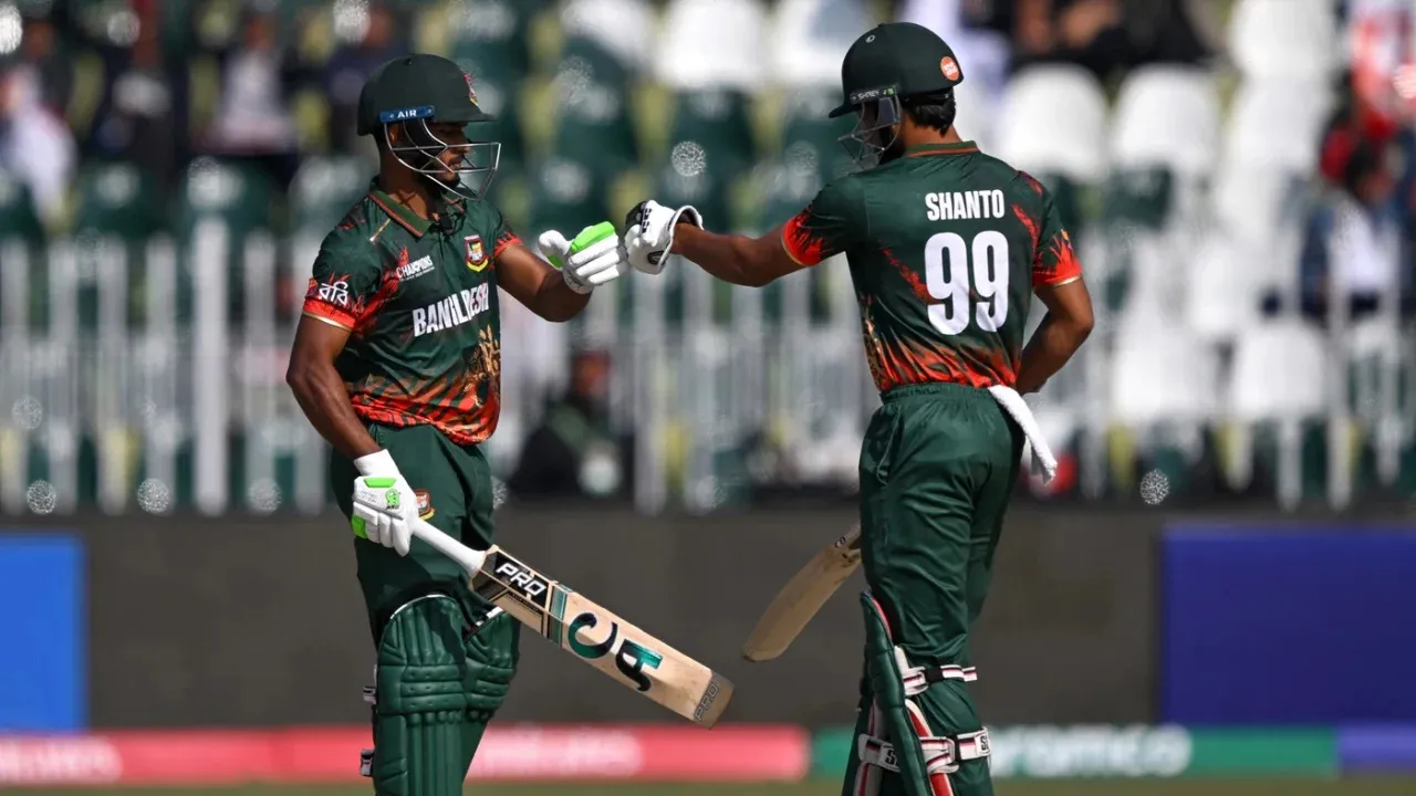  Bangladesh exited Champions Trophy after losing to New Zealand on Feb 24. Photograph: (AFP) 