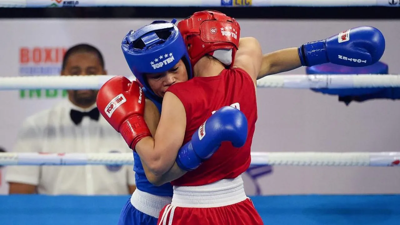  Boxing Federation of India to file petition against IOA's decision to create ad-hoc panel Photograph: (AFP) 