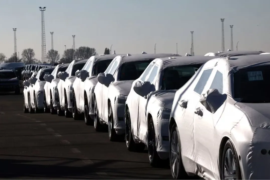  European car sales dip in January, combustion engine decline offsets EV growth Photograph: (Reuters) 