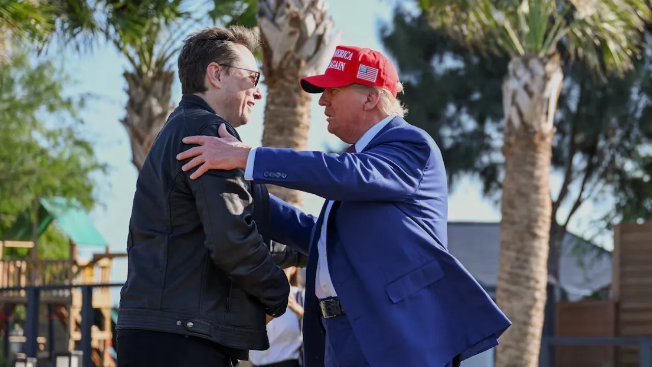  'Is anybody unhappy with Elon? We’ll throw you out: Trump jokes about firing cabinet members Photograph: (Reuters ) 