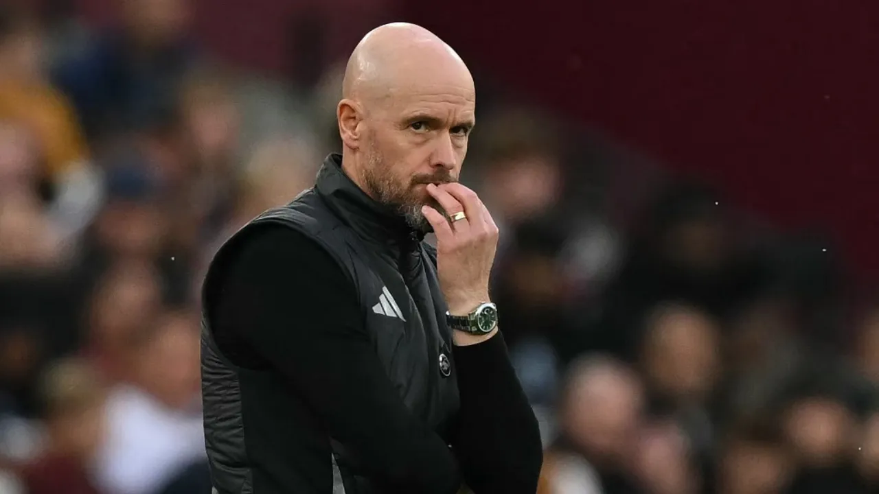  Manchester United's former boss Erik ten Hag Photograph: (AFP) 