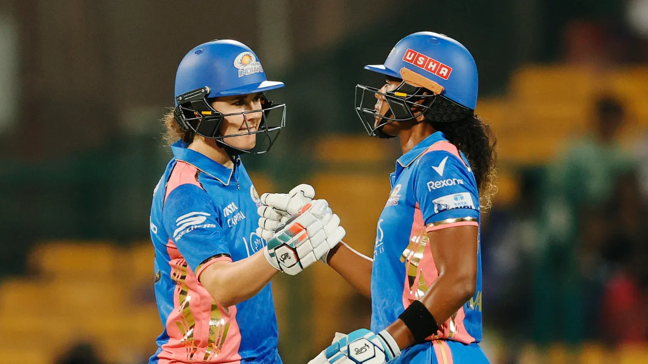  Action during the match on Wednesday Photograph: (X (@wplt20)) 