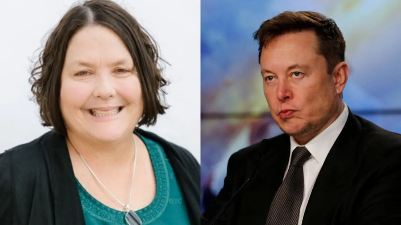  Amy Gleason and Elon Musk Photograph: (LinkedIn/Reuters) 