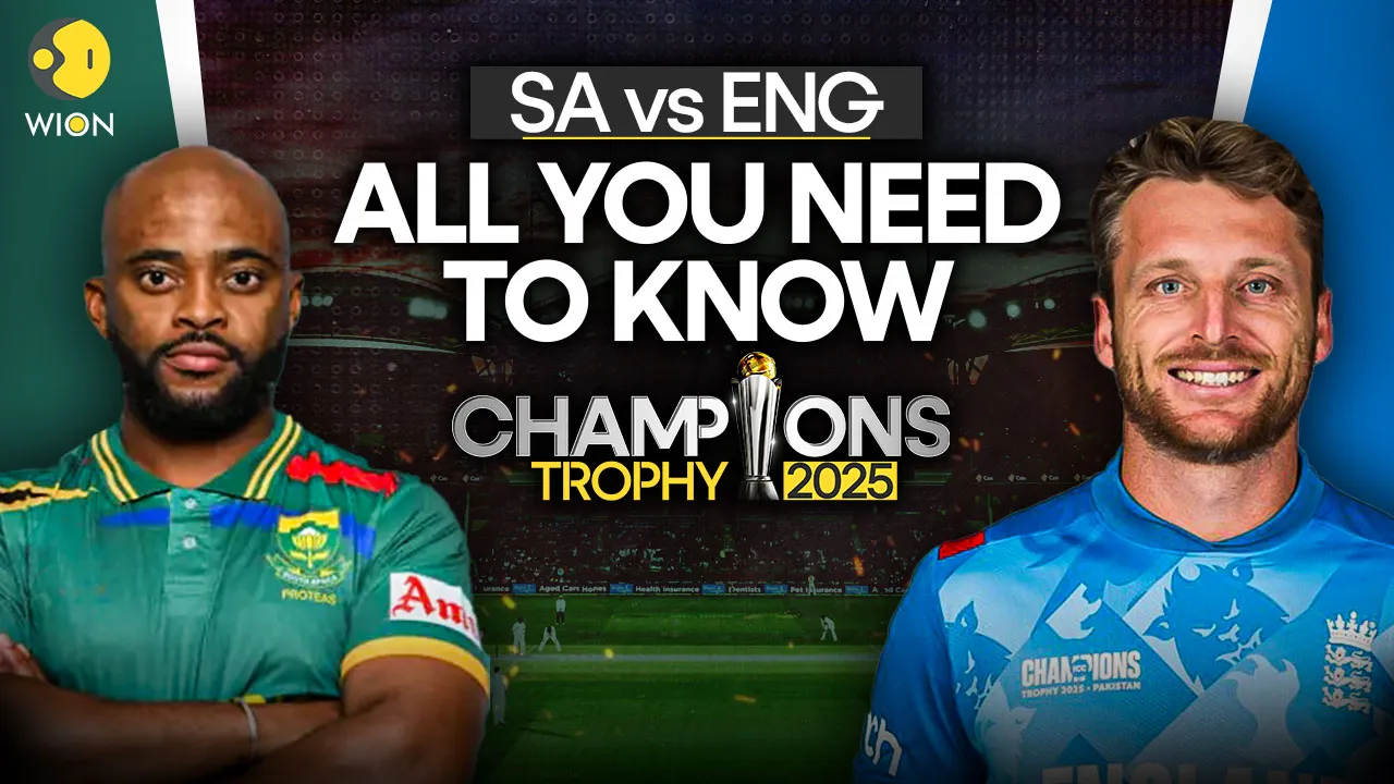  SA vs ENG Champions Trophy 2025 All you need to know, check live streaming, head-to-head, stats, pitch report, squad 
