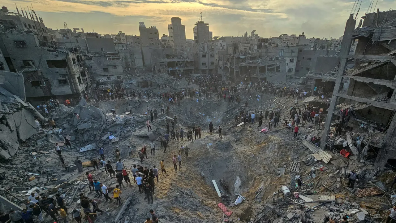  Israel Hamas war Photograph: (Reuters) 