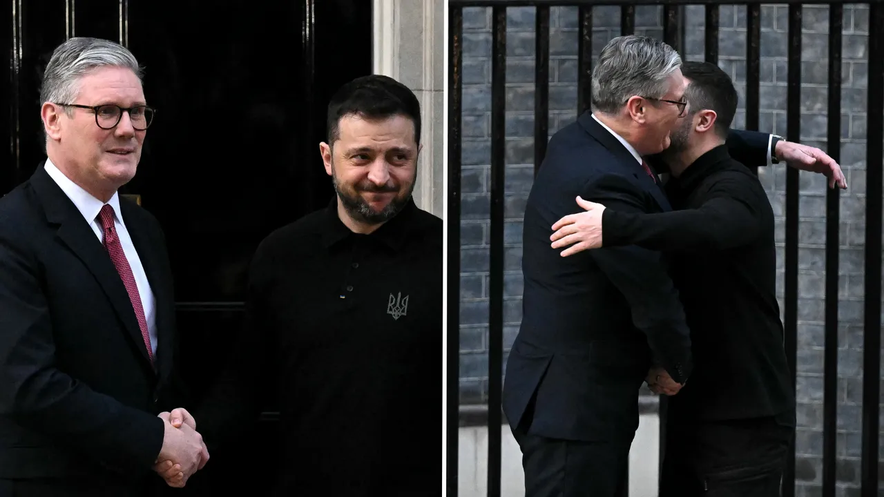  During the meeting, Keir Starmer told Ukrainian president Volodymyr Zelensky he has “full backing across the United Kingdom and we stand with Ukraine for as long as it may take.” Photograph: (AFP) 