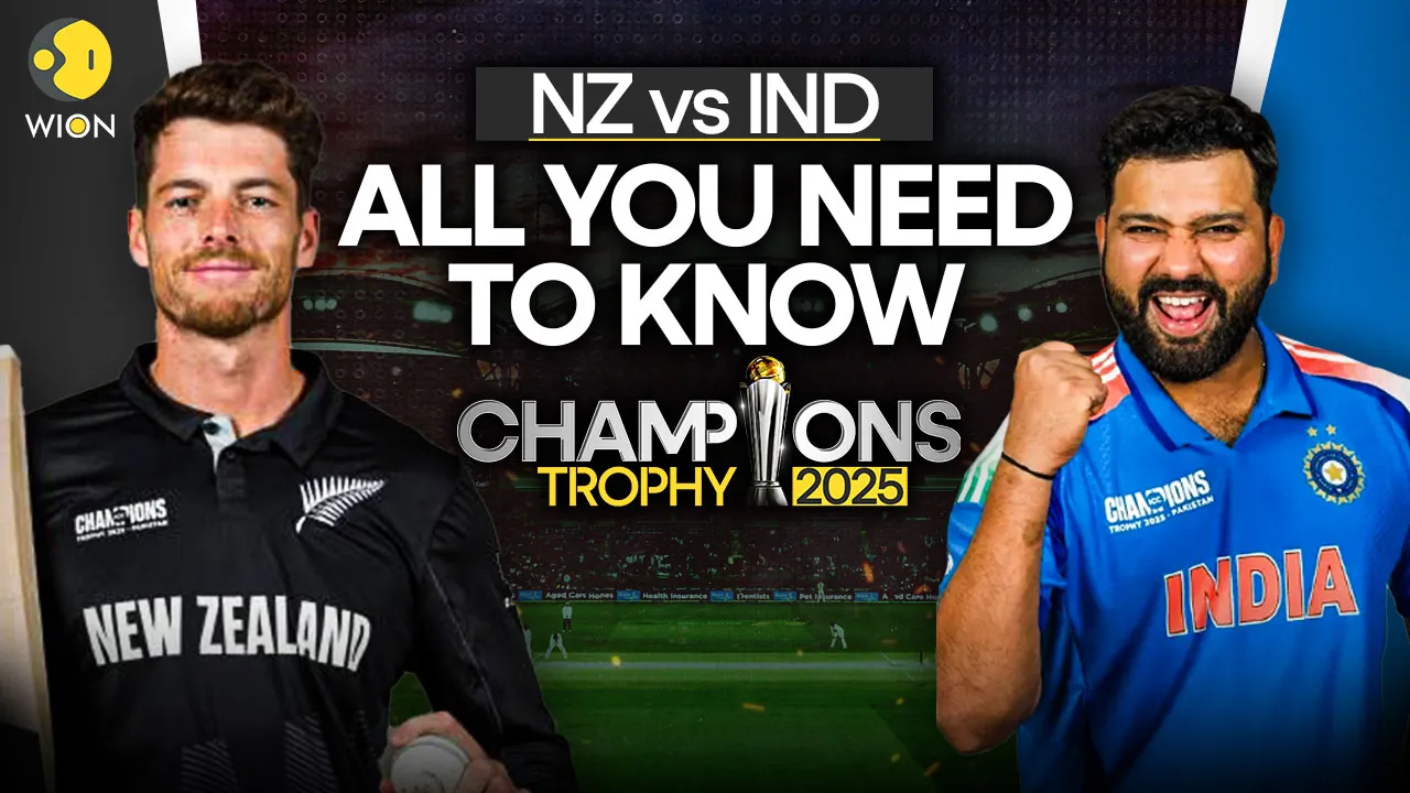  IND vs NZ Champions Trophy 2025 All you need to know, check live streaming, head-to-head, stats, pitch report, squad 