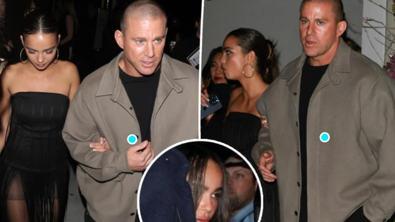  Channing Tatum with girlfriend Photograph: (X) 