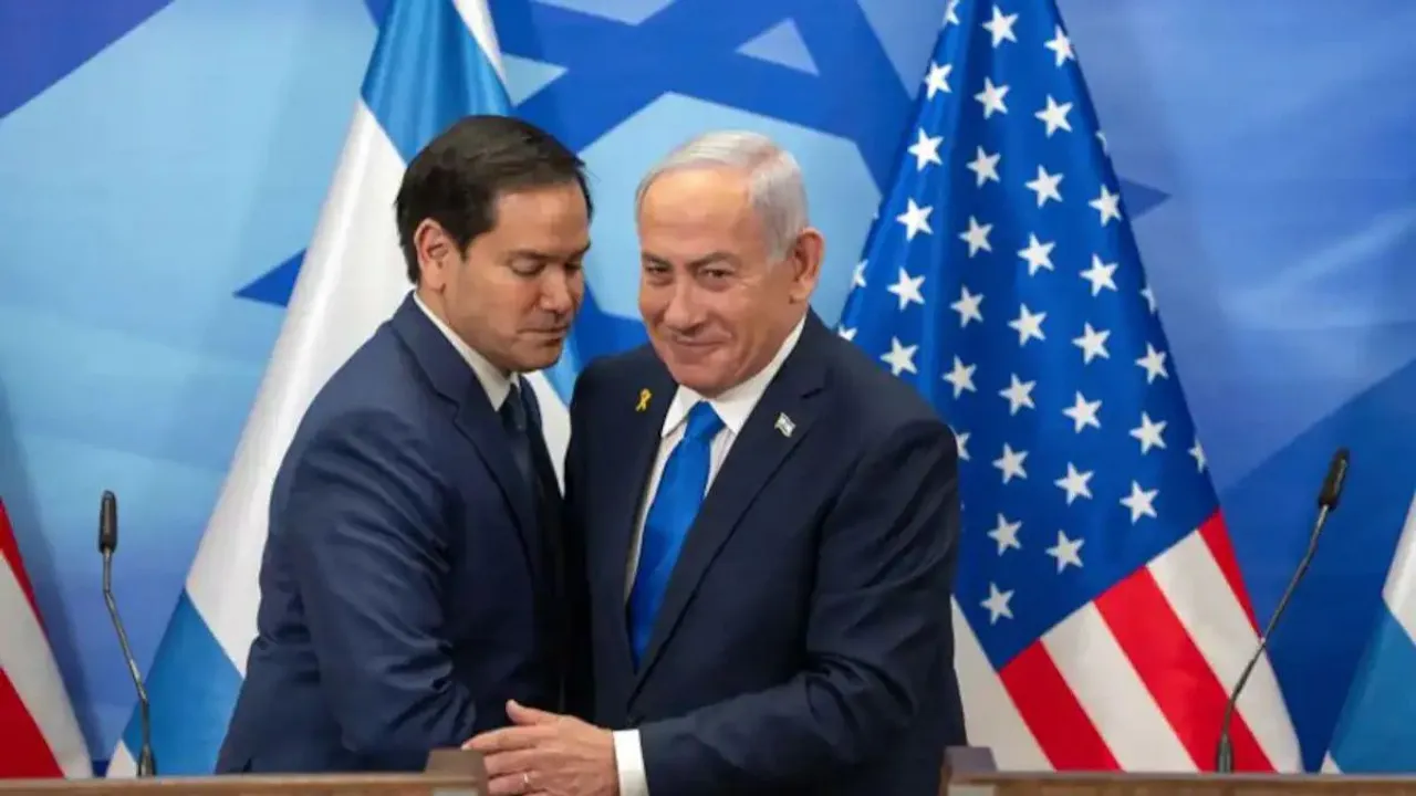  US secretary of state Marco Rubio signs order to 'expedite' $4 bn US military aid to Israel Photograph: (AFP) 