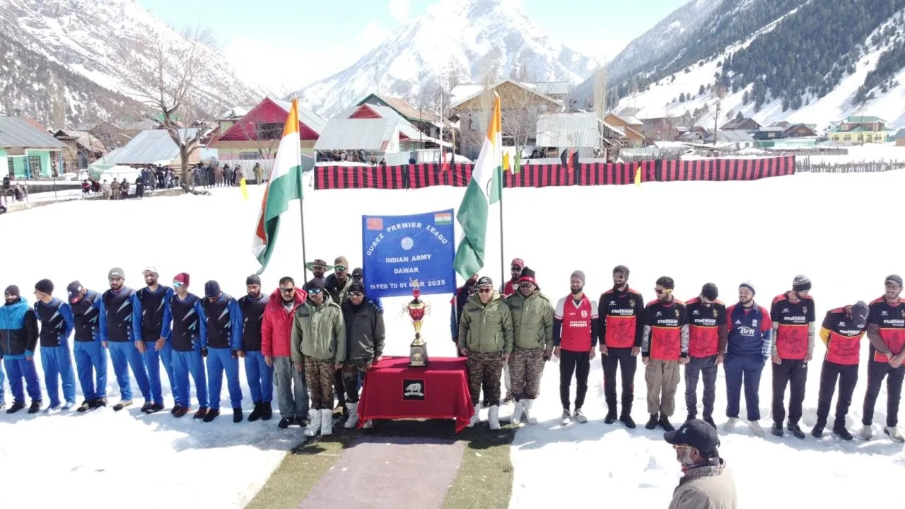  Snow cricket championship Photograph: (WION) 