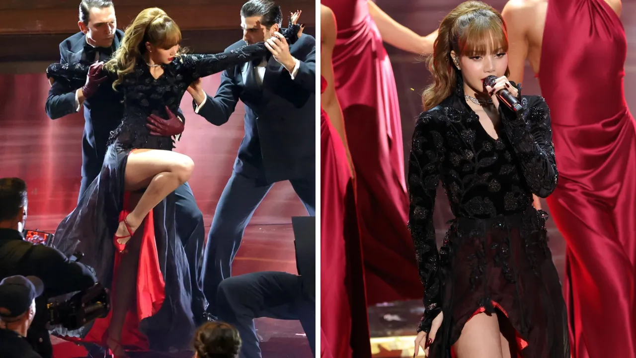  Lisa performs at Oscars Photograph: (Instagram/Rahul Mishra) 