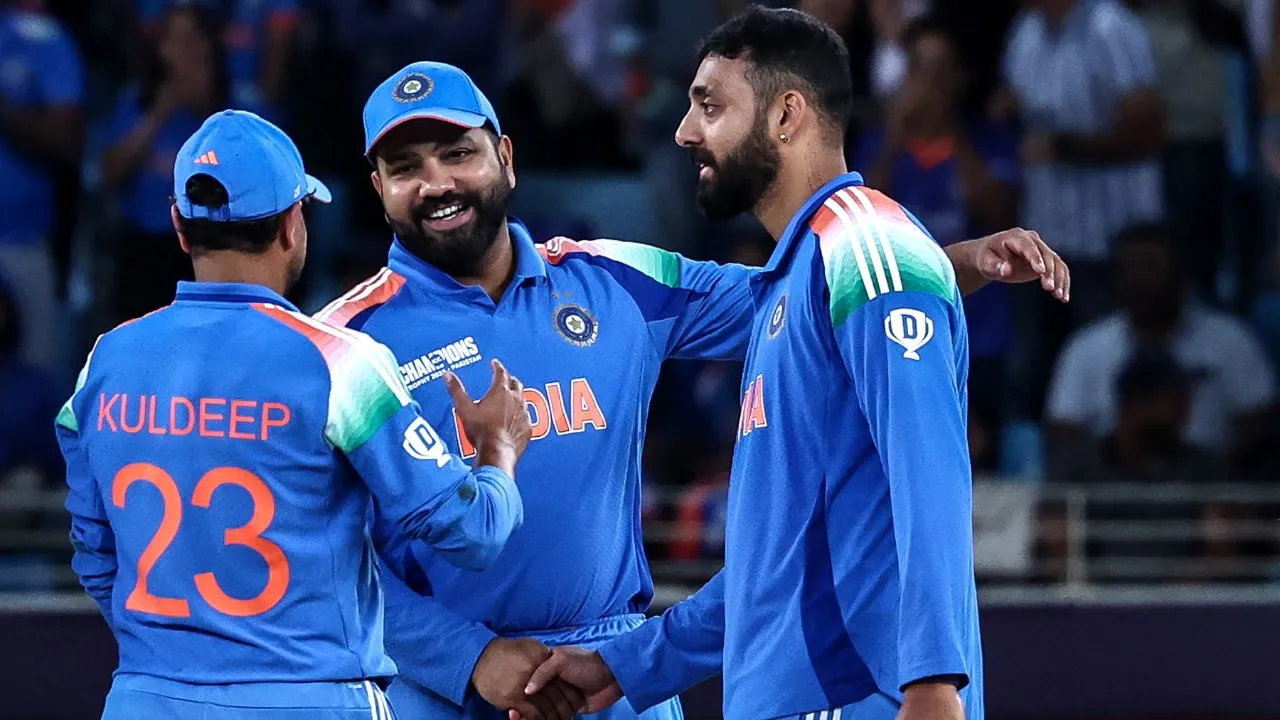  Varun attains best bowling figures for India on Champions Trophy debut, surpasses Shami Photograph: (AFP) 