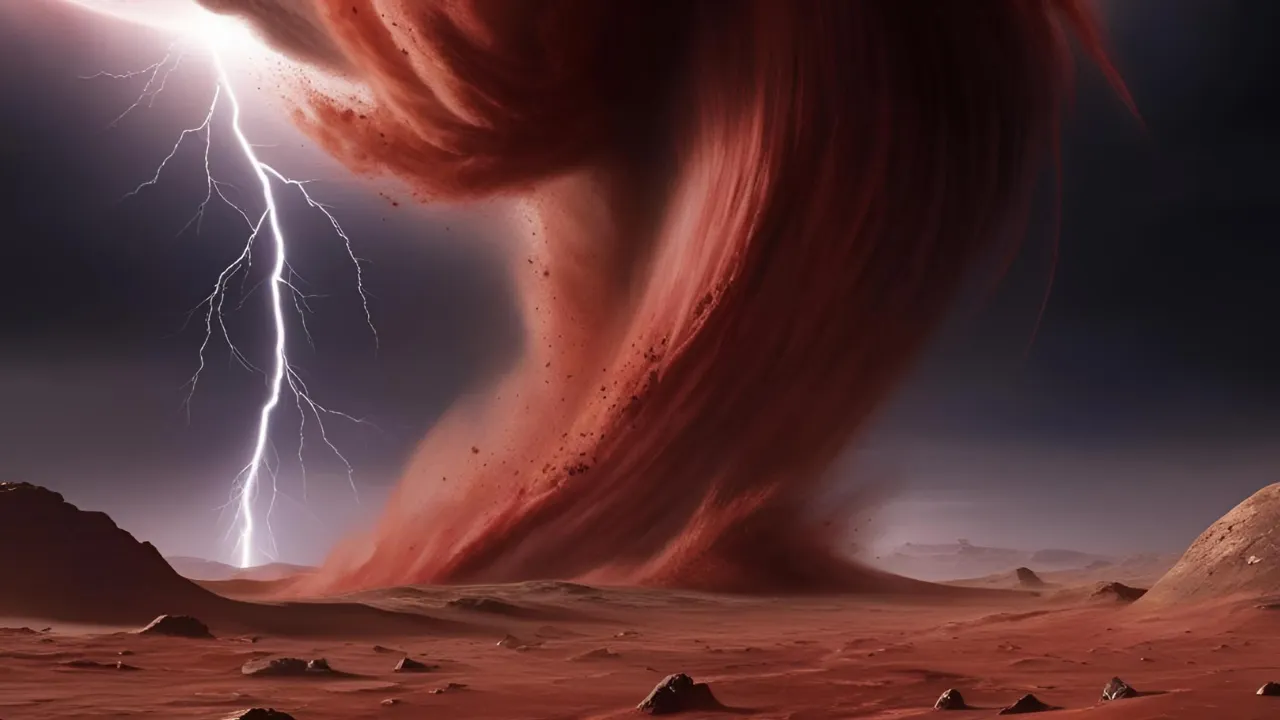  He believes that a "big object passed through our solar system" and stripped Mars' atmosphere, thus ending all life on the planet. (Representative image) Photograph: (Canva) 