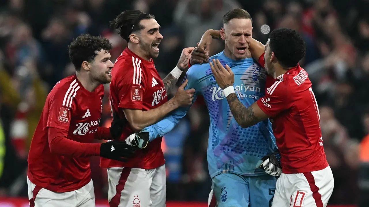  FA Cup: Nottingham Forest beat Ipswich Town on penalties to reach quarters Photograph: (AFP) 
