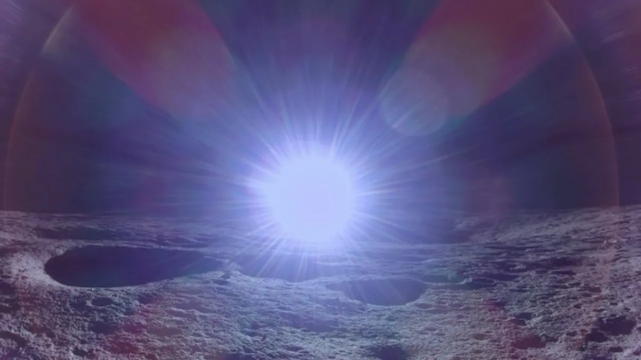  The Blue Ghost lander made its descent in the northeastern region of near side of the moon. Photograph: (Firefly Aerospace/X) 