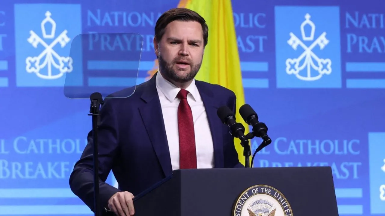  US Vice President JD Vance Photograph: (AFP) 
