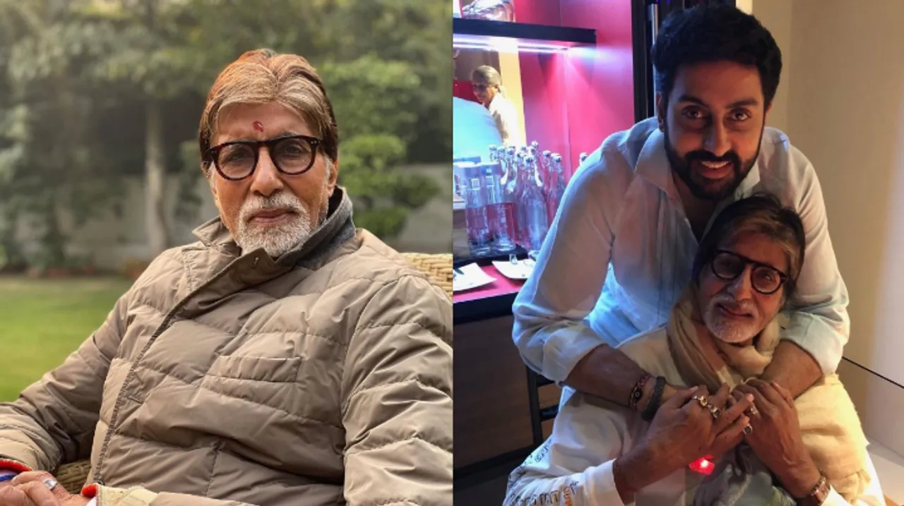  AAmitabh Bachchan and Abhishek Bachchan Photograph: (Instagram) 