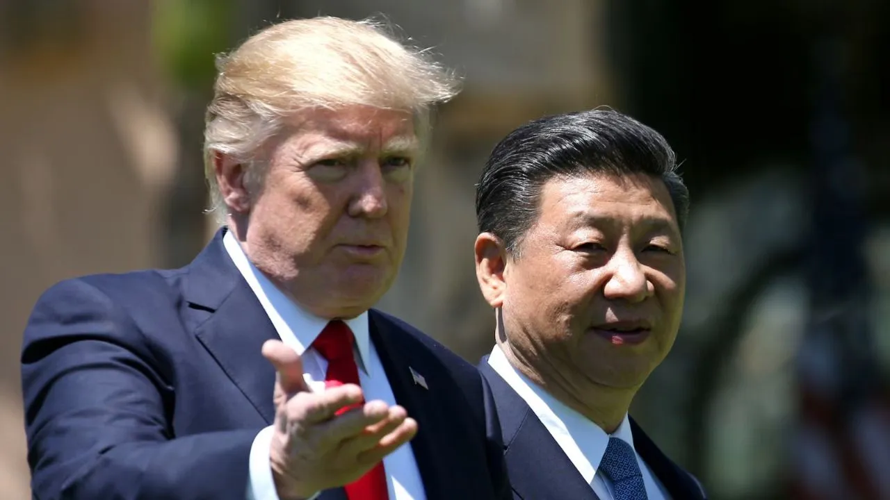  US President Donald Trump and China's President Xi Jinping Photograph: (Reuters) 