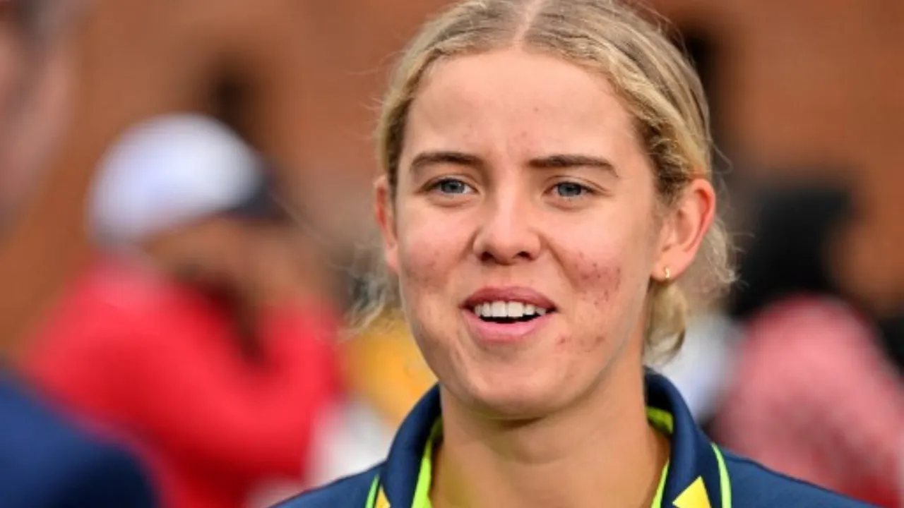  File image of Phoebe Litchfield Photograph: (AFP) 