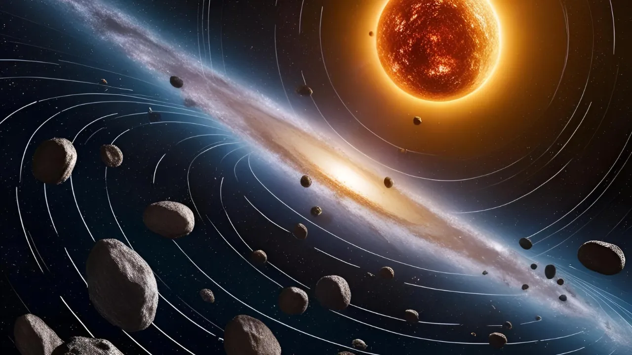  Millions of asteroids and comets from Alpha Centauri might be living in the solar system. Photograph: (Canva) 