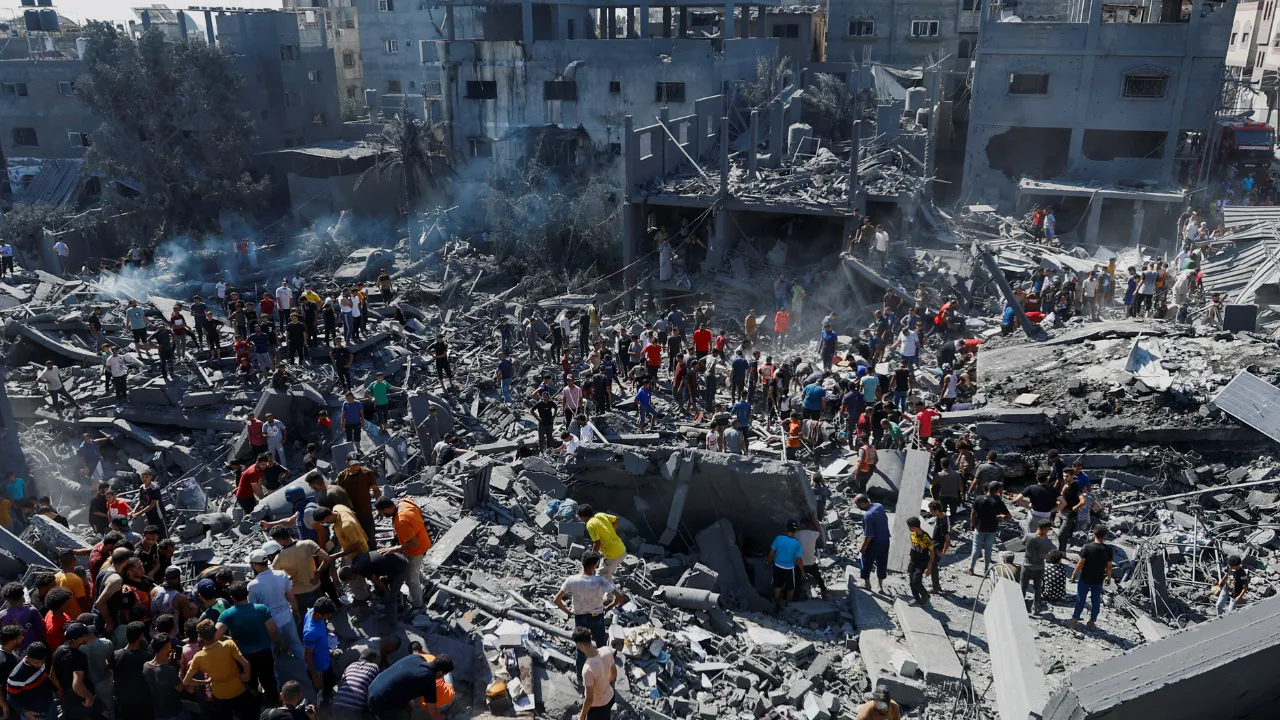  Gaza war Photograph: (Reuters) 