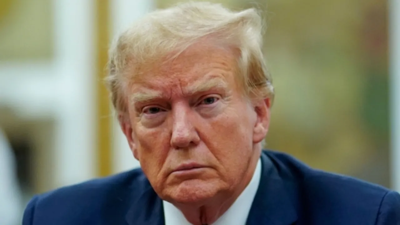  US President Donald Trump shared a cinematic compilation of his administration achievements in 45 days since his inauguration on Thursday (March 6).  Photograph: (AFP) 