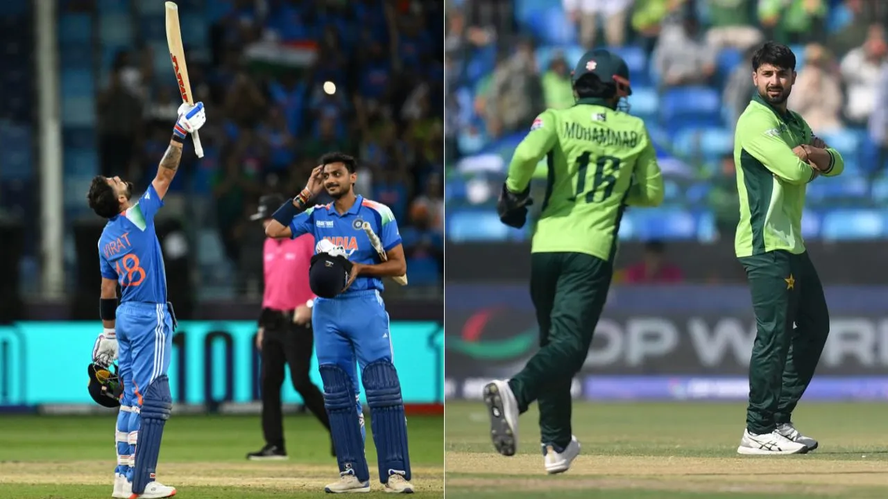  How Kohli won Abrar Ahmed's heart after thrashing Pakistan in Champions Trophy Photograph: (AFP) 