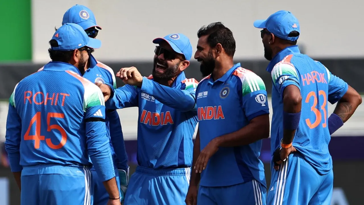  IND vs NZ Champions Trophy 2025 Final Weather Forecast: Will rain play spoilsport? Photograph: (AFP) 